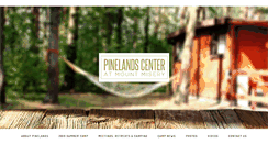 Desktop Screenshot of pinelandscenter.org